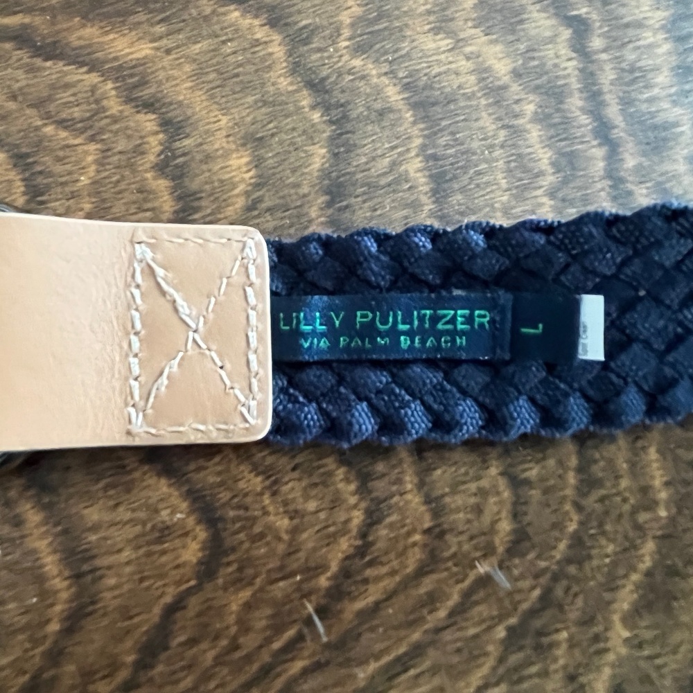 Lilly Pulitzer Navy Belt